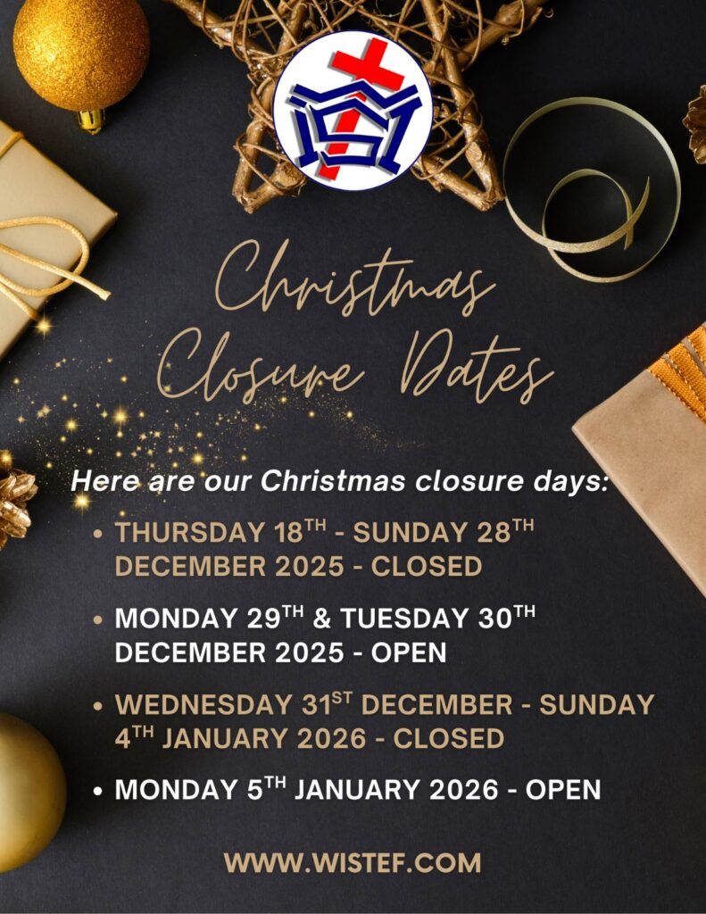 Closure dates WIST
